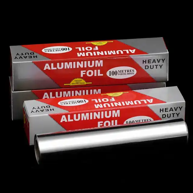 Customized packaging logo Household aluminum foil roll