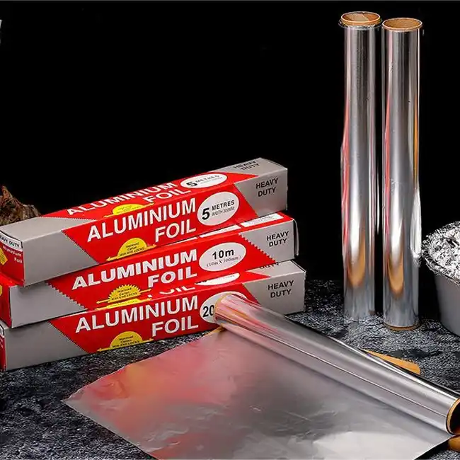 Household aluminum foil roll